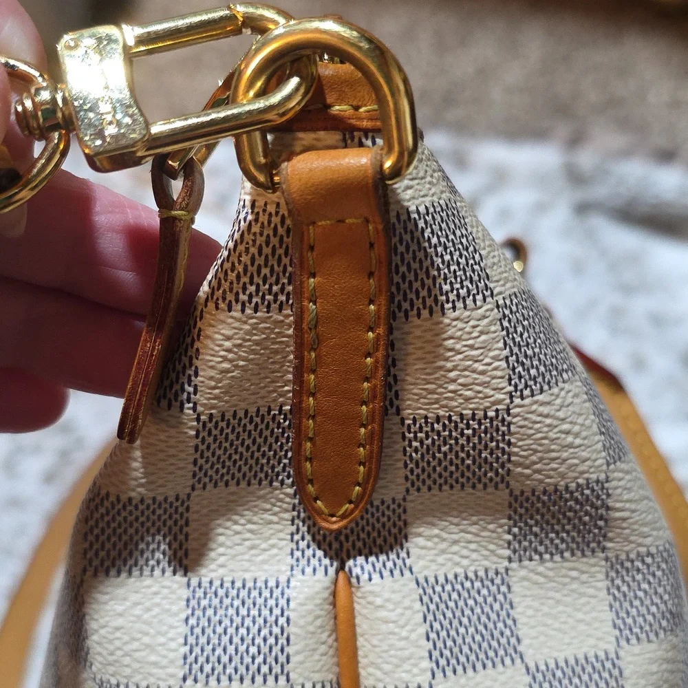 Louis Vuitton Damier Azur Riviera Handbag 2 Way - Picture 9 of 17